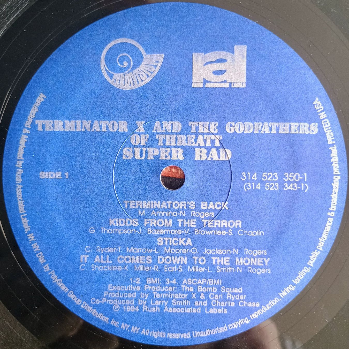 Dischi in vinile: Terminator X - Super Bad 2xLP US-1994 VG+/G+ – Usato da münchenstein venduto da karl_heinz_krasser 2
