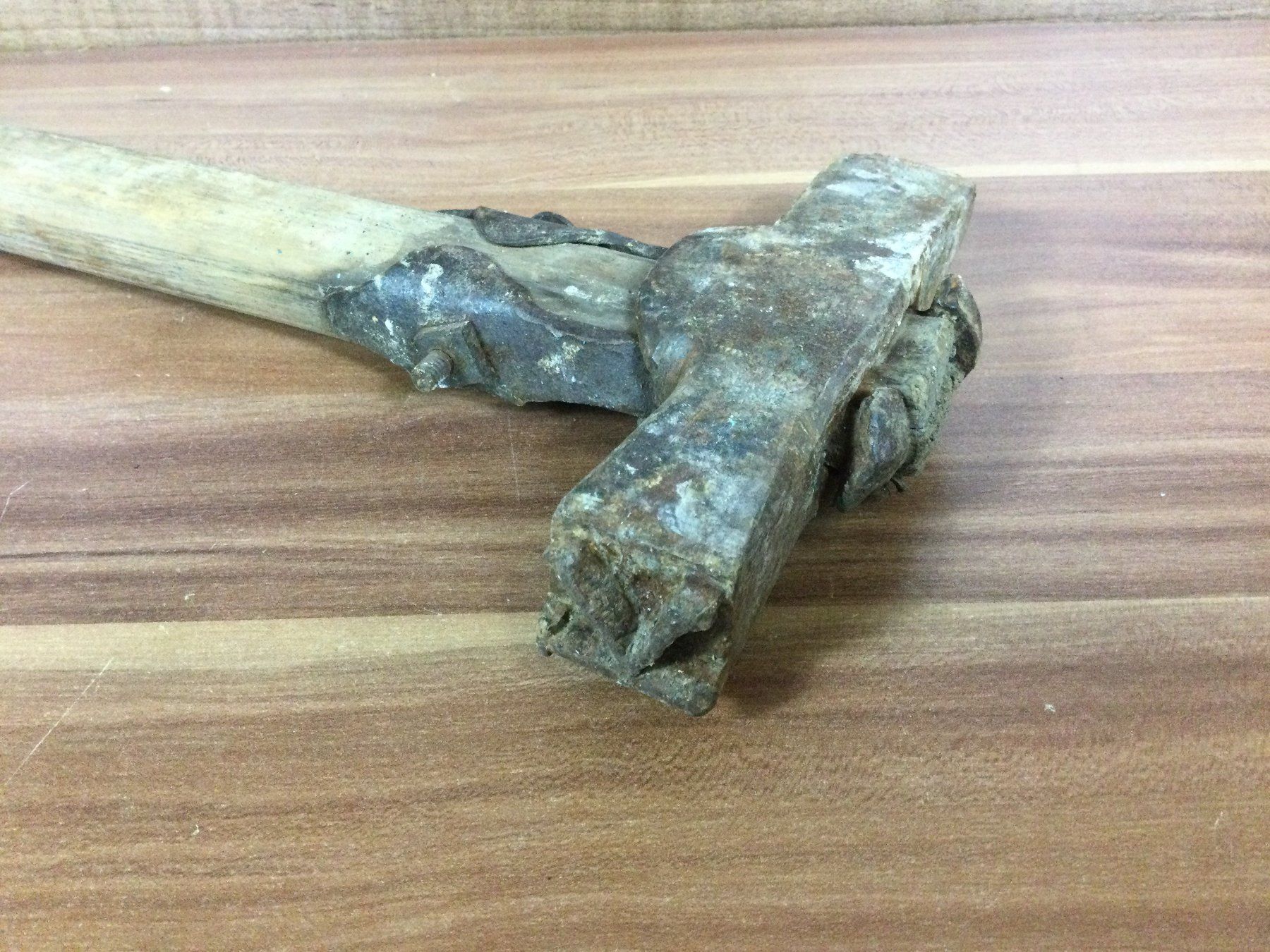 Attrezzi da lavoro: Alter Markier oder Förster Hammer mit Buchstabe K – Usato da Wangen SZ venduto da kuriosum12 5