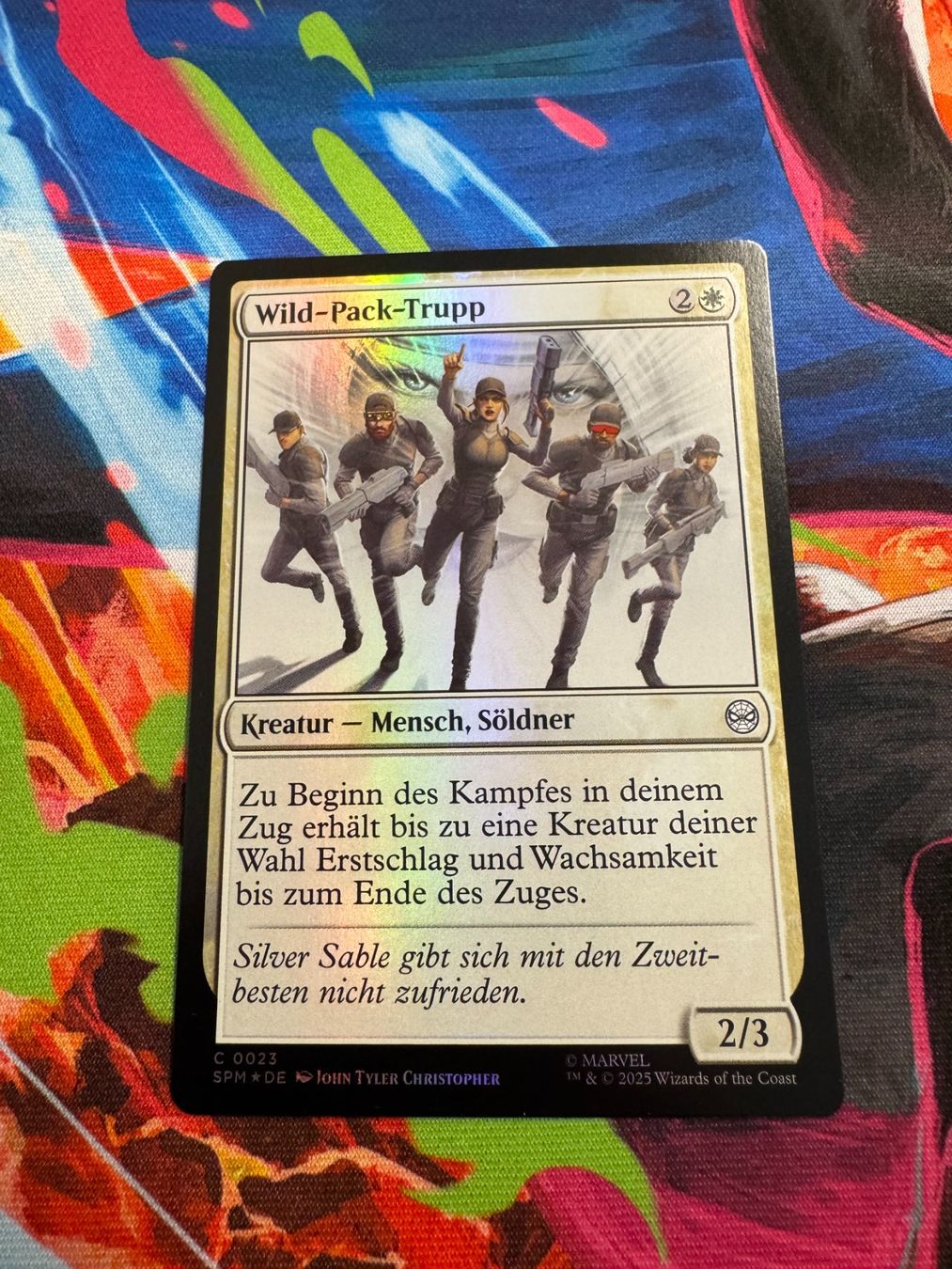 Magic The Gathering Carte collezionabili: Wild-Pack-Trupp - Foil - Marvel's Spider-Man - Magic – Nuovo (secondo la descrizione) da Bülach venduto da Pfrenzel