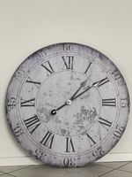 Wanduhr shabby vintage modern Impressionen 