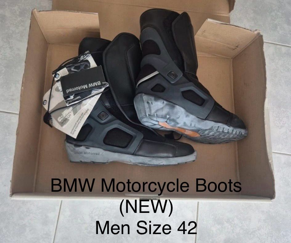 Scarpe da uomo: BMW Neue 42 Unisex Gortex Stiefel Transition – Usato da Greifensee venduto da Tatau_Batterien