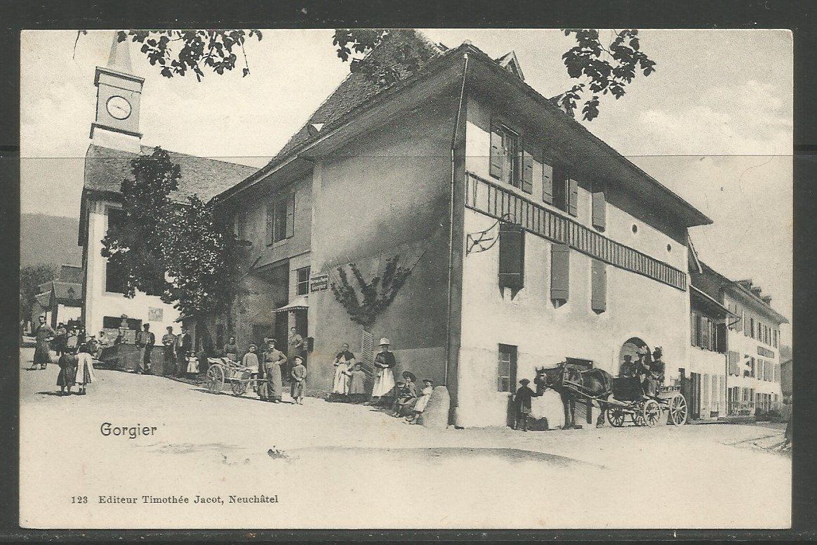 Cartes postales: Carte P ( Gorgier ) – D'occasion à La Russille par Nono4