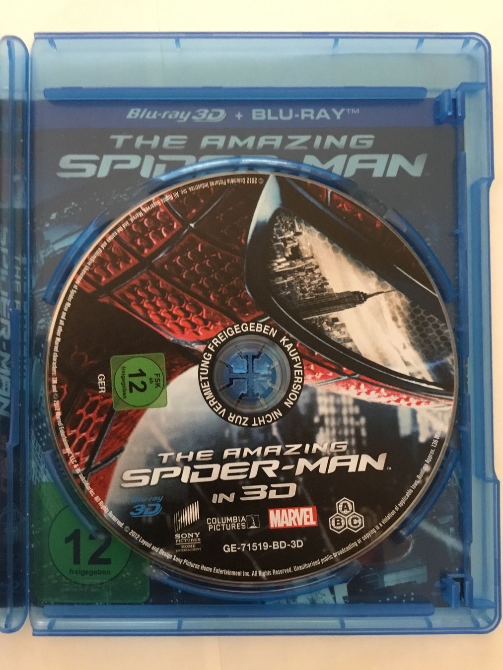Tutti i DVDs: The Amazing Spider-Man Blu Ray 3D+ 2D – Nuovo (secondo la descrizione) da Blauen venduto da berlingo65 3