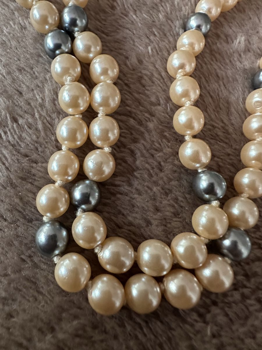 Catenine: Vintage Perlenkette 80 cm – Usato da Herbriggen venduto da Sehrazade 6