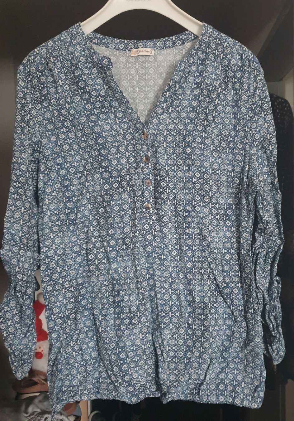 Deerberg Camicette: Deerberg schönes Blusenshirt Gr. 46 – Nuovo (secondo la descrizione) da Frenkendorf venduto da Moon111