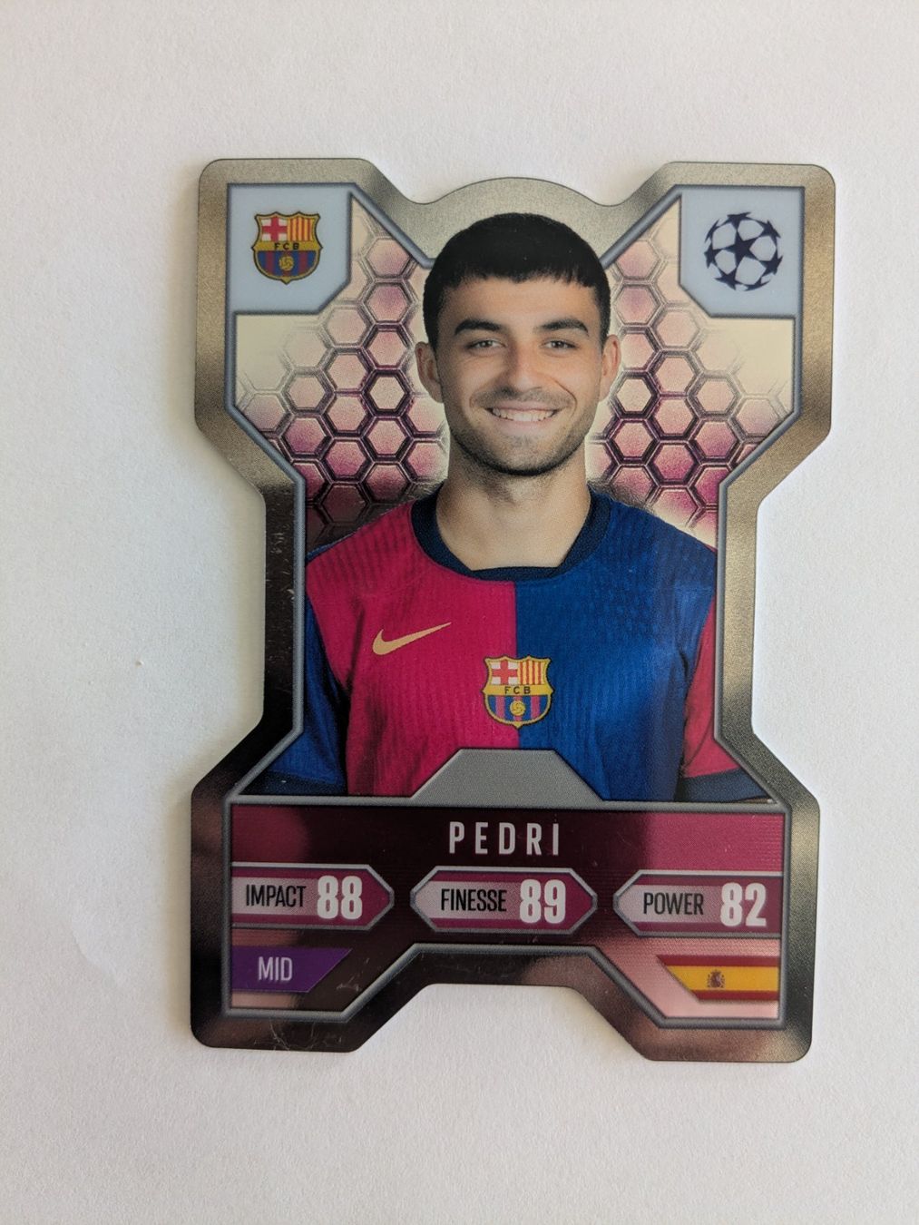 Topps Cartes à collectionner: Topps Match Attax extra 24/25 Chrome x shield Pedri – D'occasion à Genève par x_m_2v65