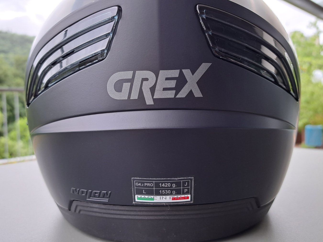Helme & Visiere: Helm Grex G4.2 Pro Schwarz in Swing-N-Com-Version, Grösse L – Neu (gemäss Beschreibung) aus Nussbaumen AG von Mflux 3