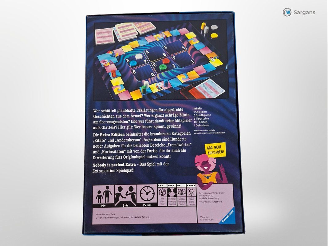 Ravensburger Giochi: RAVENSBURGER Nobody is Perfect Spiel – Usato da Sargans venduto da Restwert_Sargans 1