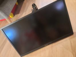 Écran ASUS avec support mural et bras articulé, comme neuf
