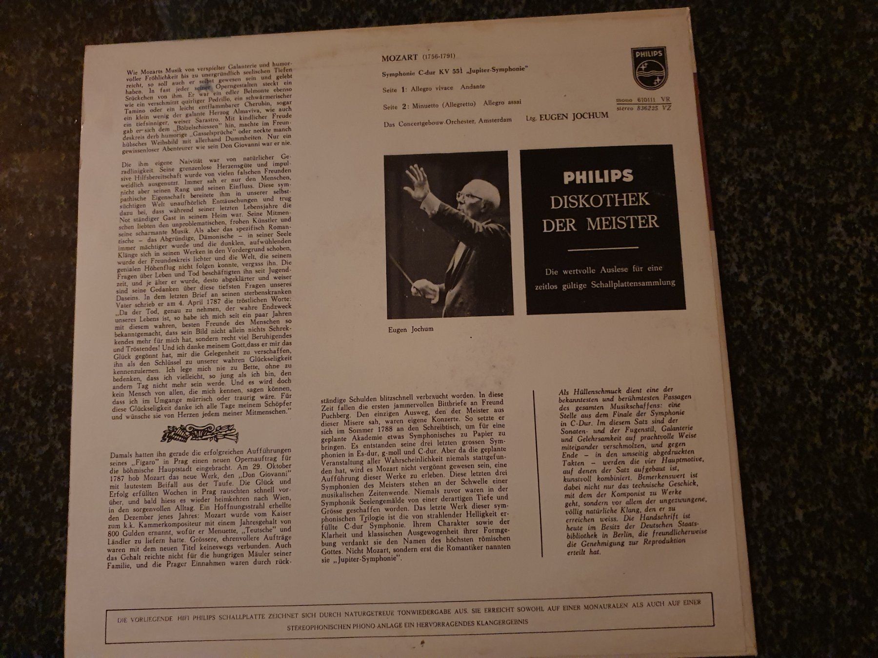 Dischi in vinile: Schallplatte - Mozart – Usato da Grandval venduto da JeroenK 1