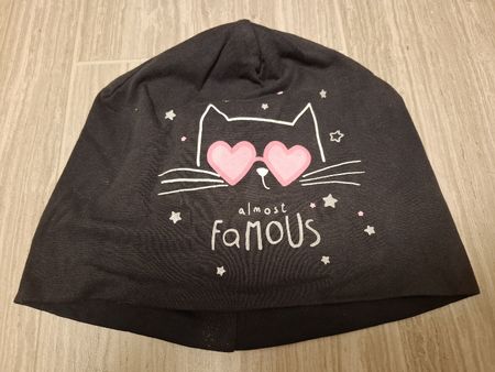 bonnet noir pour enfant 