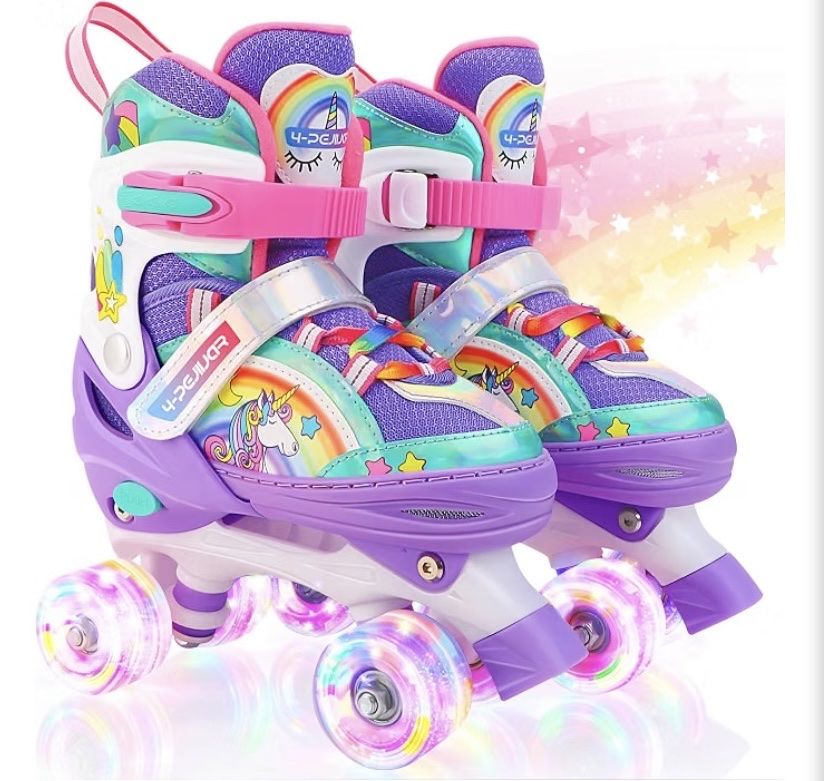Pattini in linea & Pattini a rotelle: Rollschuhe Verstellbar 30-33 – Usato da Zürich venduto da Tobi50 4