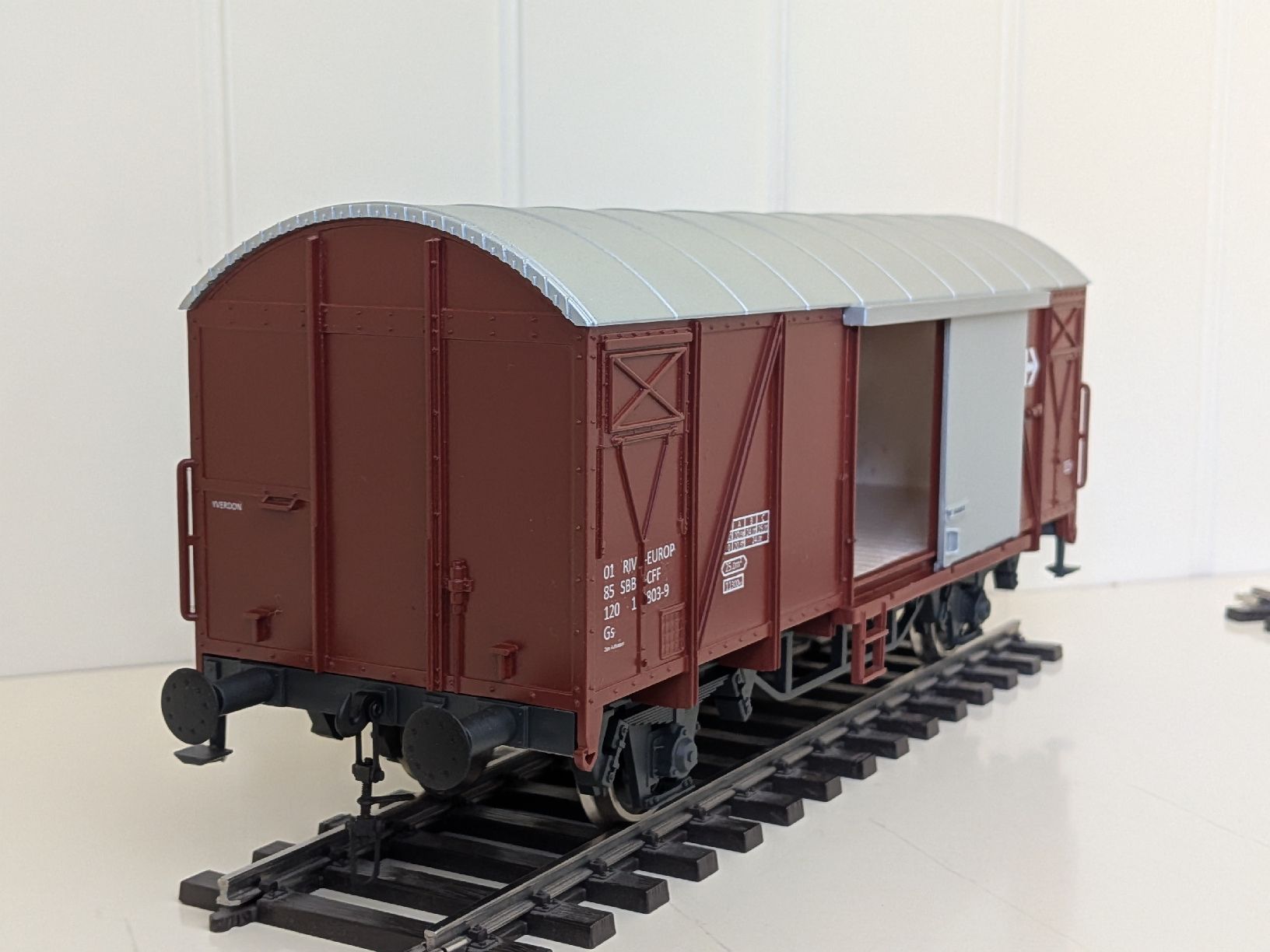 SBB/CFF/FFS Modelleisenbahnen: SBB Gs braun 01 85 120 1 803-9 – Neu (gemäss Beschreibung) aus Grenchen von garage-city 4