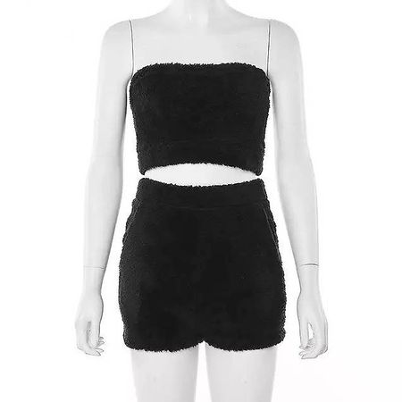 Kuschliger Home- /Schlafdress in Teddystoff, Grösse S/M, neu