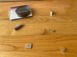 Verschiedene Neodym-Magnete EXTRA STARK