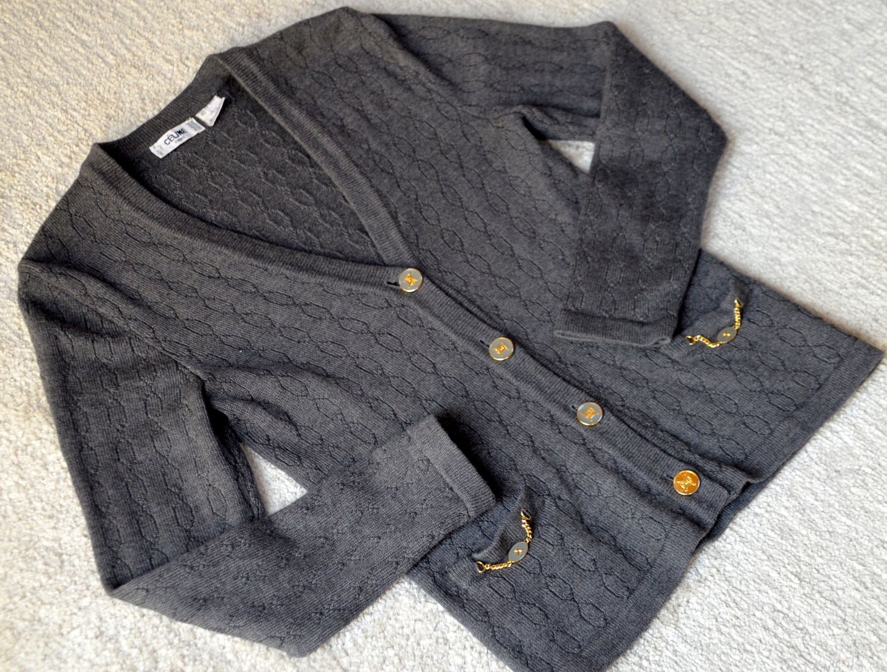 Celine Maglioni & Felpe: Céline Pullover / cardigan  .40 – Usato da Collonges venduto da arashee 1