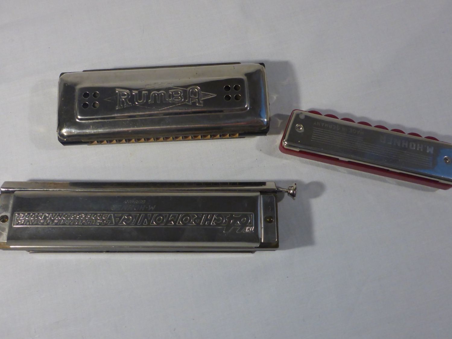 Strumenti musicali: 3 diverse Mundharmonikas – Usato da Zürich venduto da leia12 1