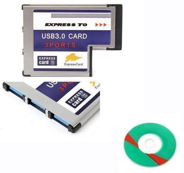 Lettori di schede: Expresscard 54mm to USB 3.0 HUB – Nuovo e nell'imballaggio originale da Unterägeri venduto da RmOnline 5