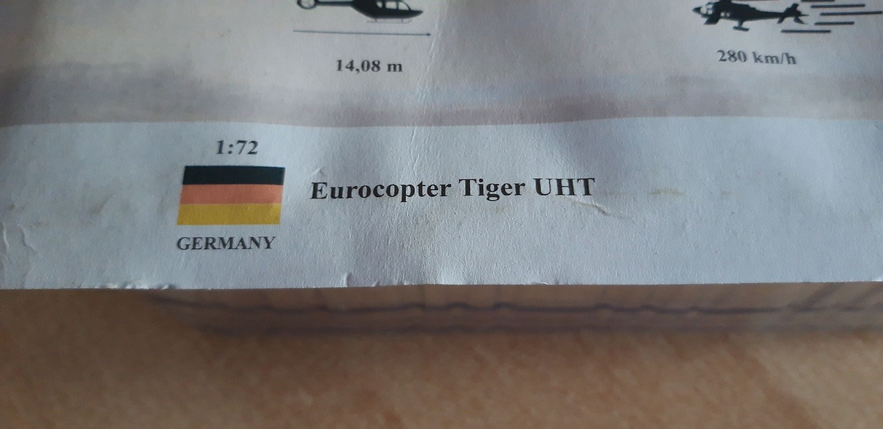 Kit di modellismo & Modellini statici: Eurocopter Tigre 1:72 UHT – Nuovo e nell'imballaggio originale da Cugy FR venduto da POWER-STI 3
