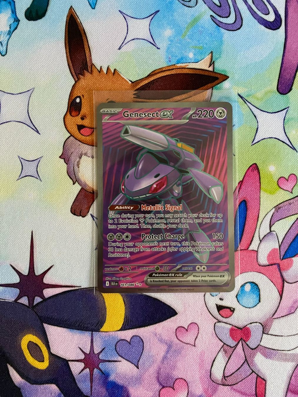 Pokémon Carte collezionabili: Pokemon Genesect EX 161/086 BLK – Usato da Grindelwald venduto da TSG-G-Town