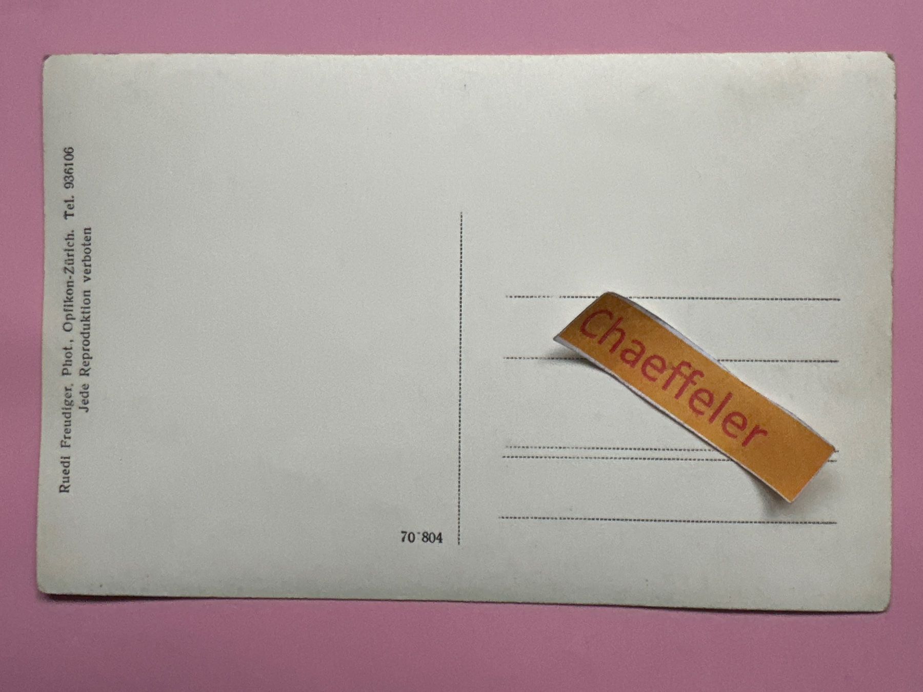 Cartoline postali: Militär-Postkarte W.K. 1937 – Usato da Zürich venduto da Chaeffeler 1