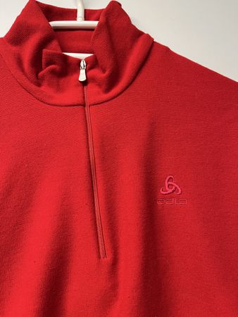 Roter Odlo Damenpullover Grösse Lady L