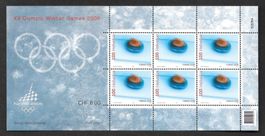 Kleinbogen 1181 Olympische Spiele Turin ** 22.11.2005