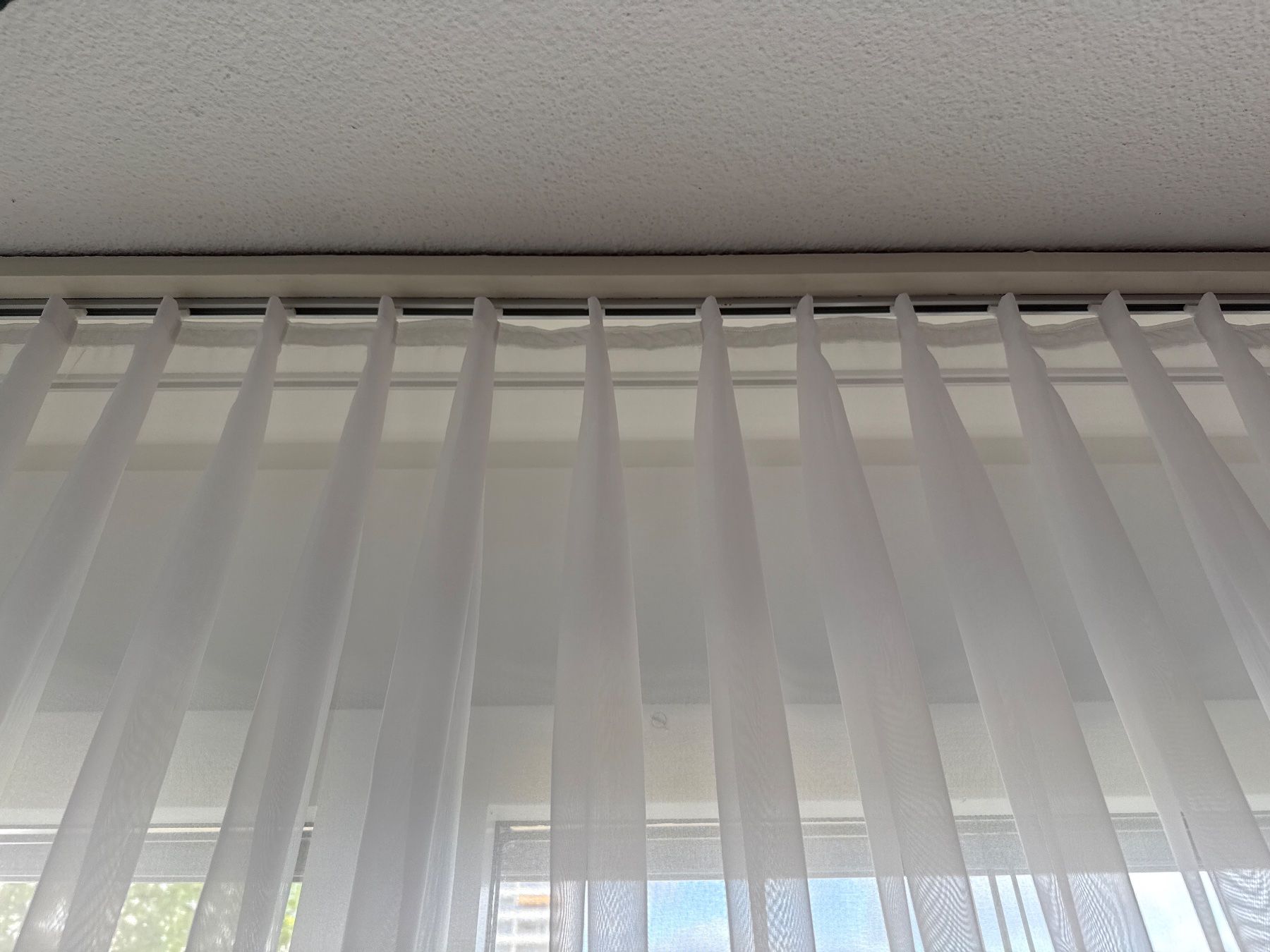 Vorhänge: Transparente Vorhänge Weiss- Neu – Neu (gemäss Beschreibung) aus Zug von Jm2005 3