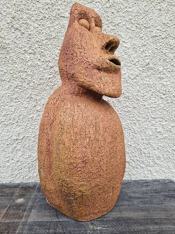 Sculture & Statue: Keramikskulptur Moai – Nuovo (secondo la descrizione) da Thun venduto da Jkthun 2