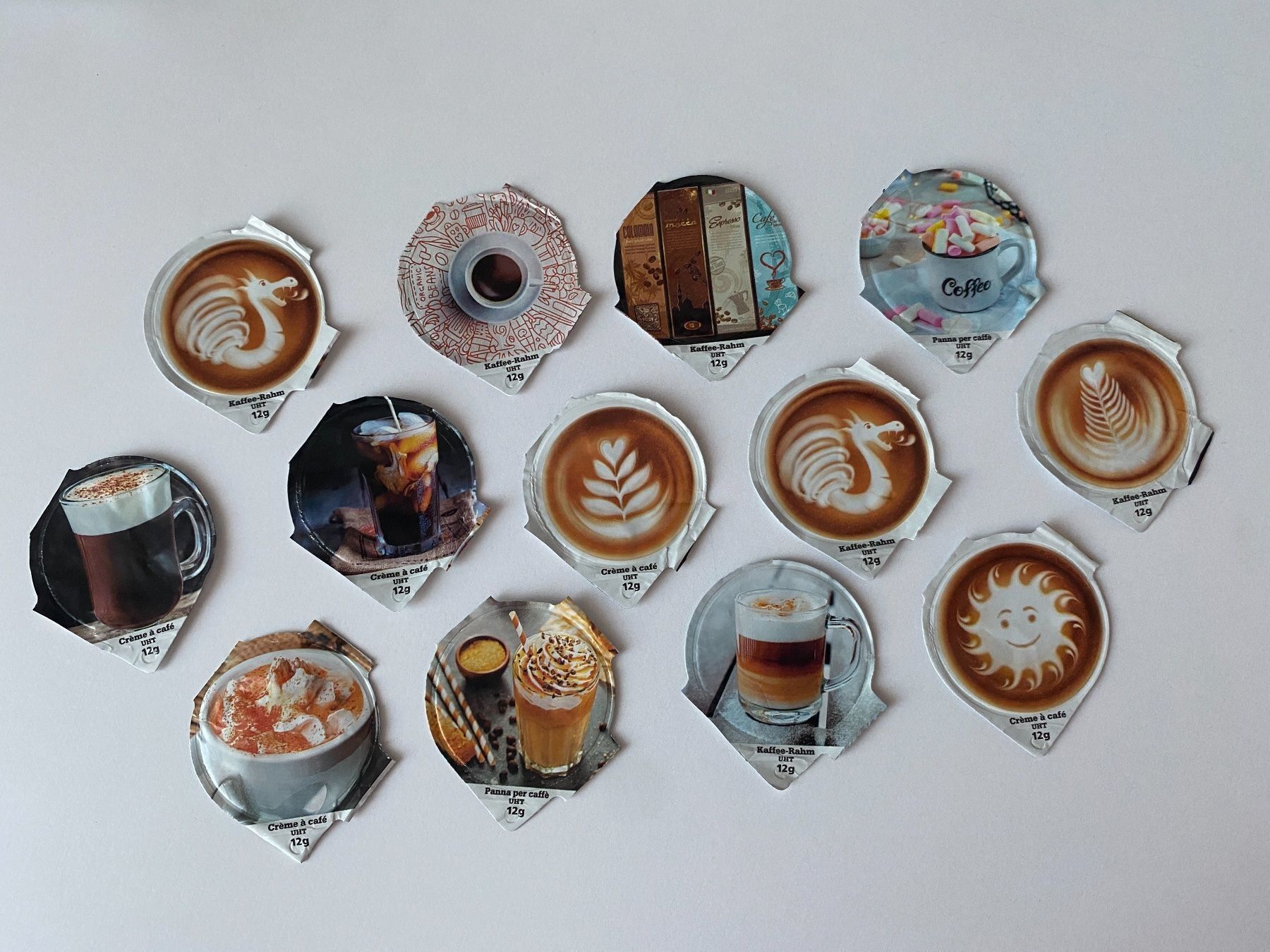Coperchi dei cremini per caffè: KRD 6.363 KAFFEE 13 Stück – Usato da Glattbrugg venduto da riseca