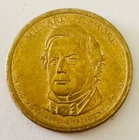 Millard Fillmore Dollar Münze USA 1$ Präsident VF-25