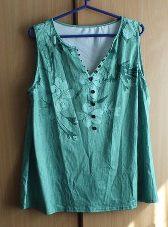 Damen T-Shirt grün