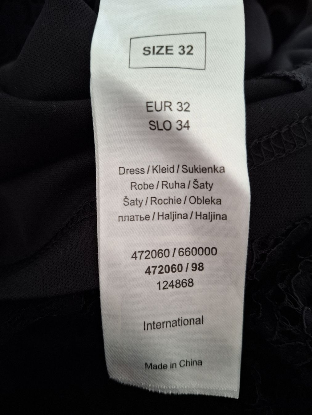 Orsay Vestiti: Orsay Kleid, schwarz, Gr. 32, Spitze – Usato da Rotkreuz venduto da PrelovedPicks 6