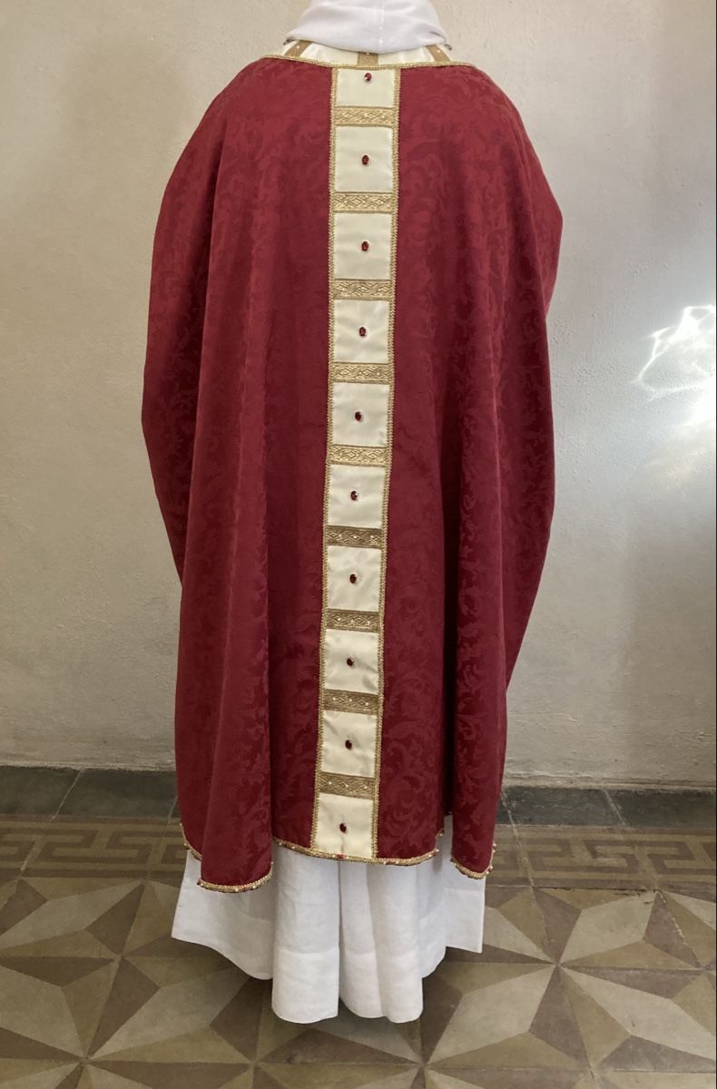 Tutte le decorazioni: Casula / Messgewand / Kasel / Chasuble – Nuovo e nell'imballaggio originale da Carabbia venduto da DidierBaccianti 1