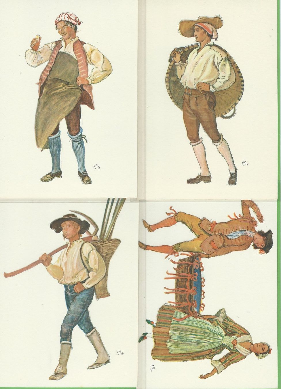 Ansichtskarten: Féte des Vignerons Vevey 1927, 24 Ansichtskarten – Neu (gemäss Beschreibung) aus Zürich von t24_de 8