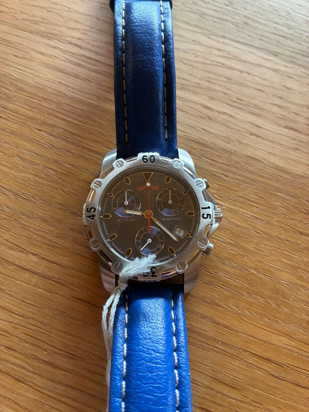 Certina Montres: Certina Attack Chronograph – D'occasion à Zürich par uhrzeitschweiz 1