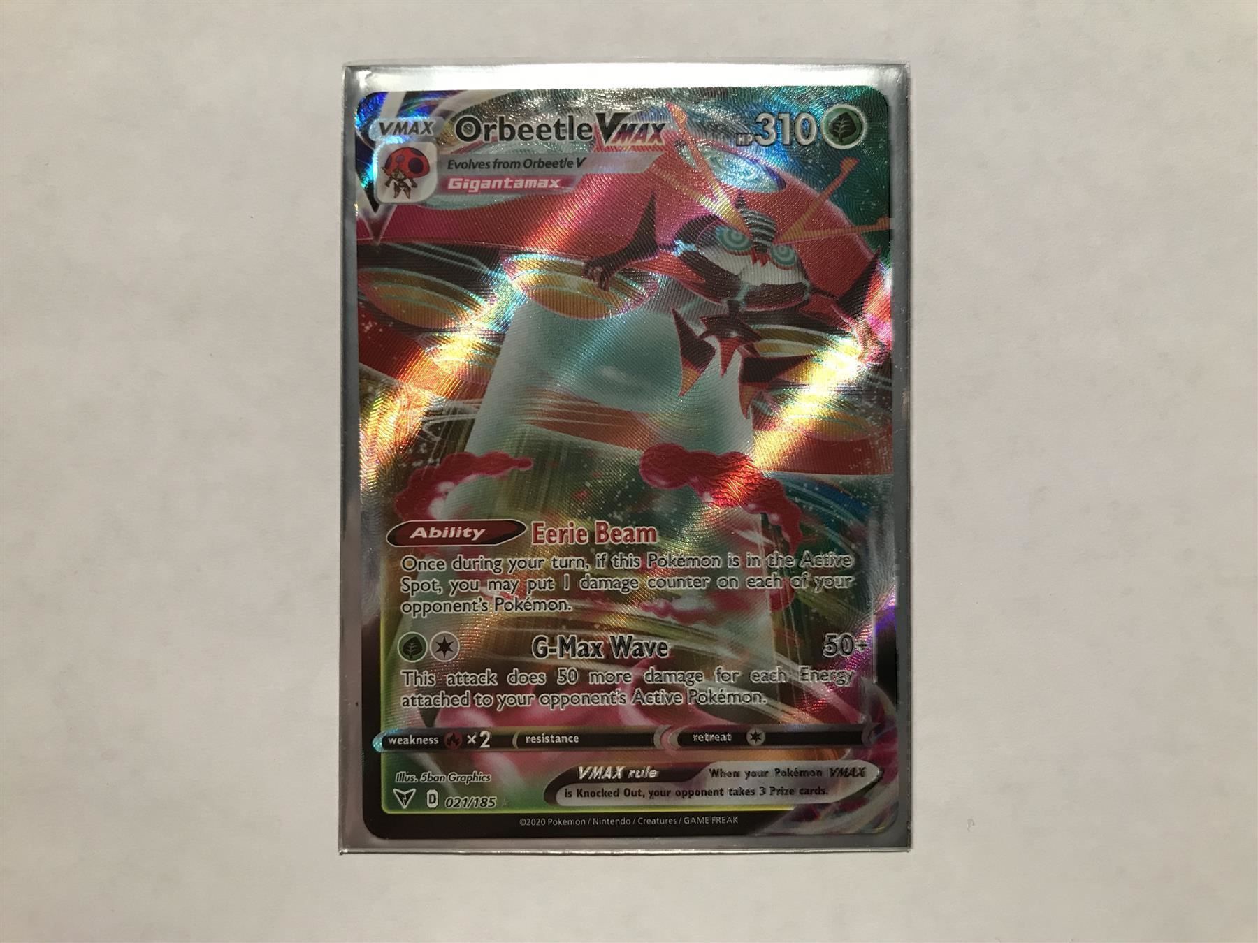 Pokémon Carte collezionabili: Orbeetle Vmax – Nuovo (secondo la descrizione) da Hagendorn venduto da Pokecollectorch