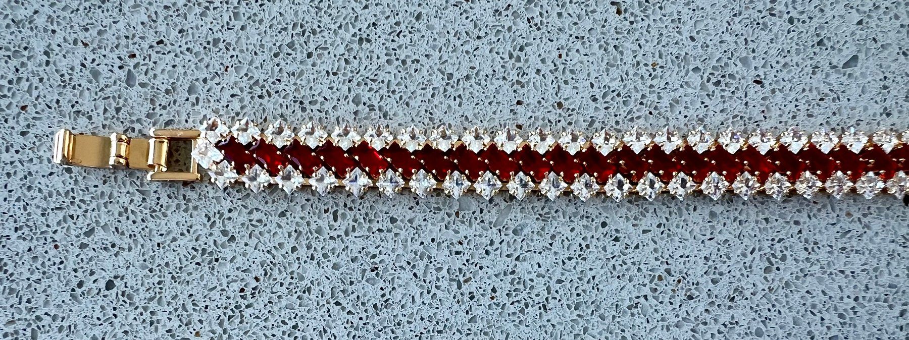 Bracciali & Braccialetti: NEU: Armband mit Zirkonia – Nuovo e nell'imballaggio originale da Lachen venduto da Reeci 1