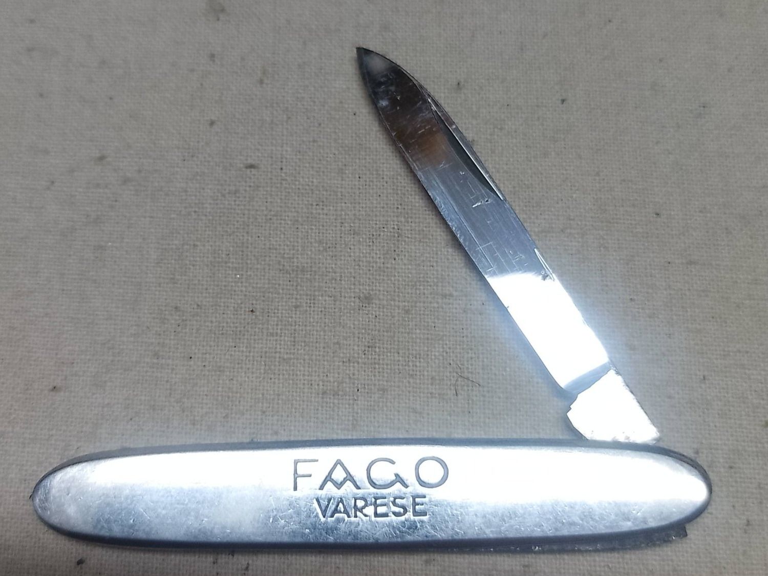 Coltelli tascabile: Messer - "FAGO VARESE" - pubblicitario - Vintage – Usato da Sorengo venduto da 74in 1