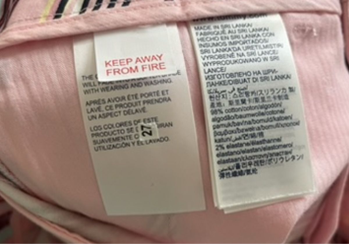 Tommy Hilfiger Hosen: Short à rayures tommy hilfiger – Neu und originalverpackt aus Genève von rez_c6c6 2
