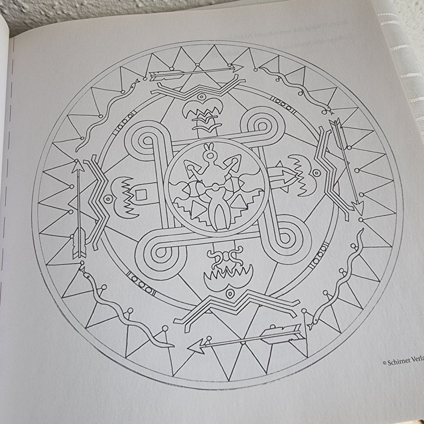 Bücher: Klaus Holitzka: Indianische Mandalas - Malbuch 21 x 21 cm – Gebraucht aus Rupperswil von moni_2024 6