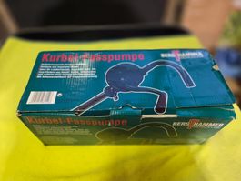 Kurbel-Fasspumpe