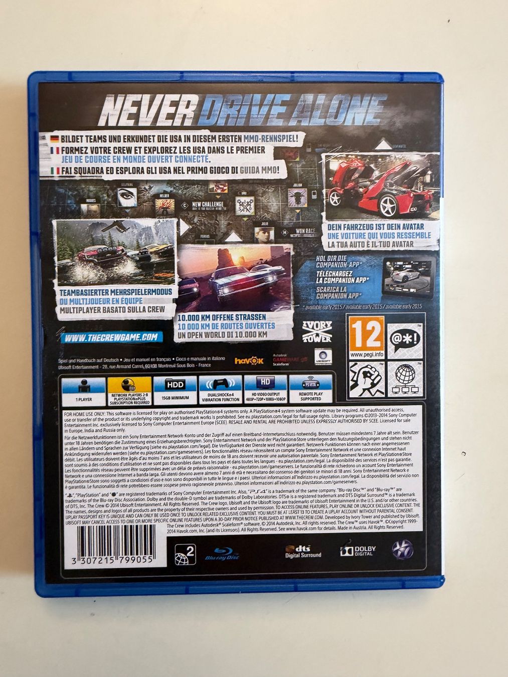 Giochi: PlayStation 4 Game THE CREW PS4 – Usato da Münsingen venduto da Ganjam 2