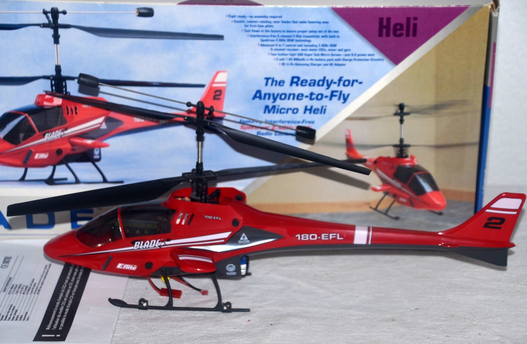 Blade Modellismo RC: Helikopter Modell Blade CX2 hélicoptère – Usato da Collonges venduto da arashee 1