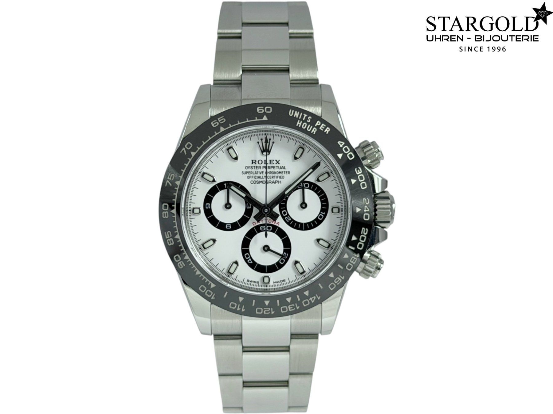 Rolex Orologi: Rolex Daytona "Panda" - 116500LN – Usato da Zürich venduto da Stargold-Uhren