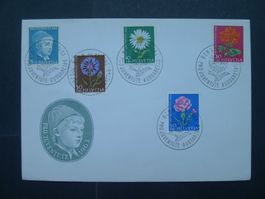 1963 FDC Nr. J200L - J204L
