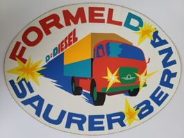 SAURER BERNA DIESEL Aufkleber
