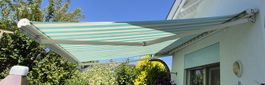 STOBAG store de terrasse 4m de large/3,5 m