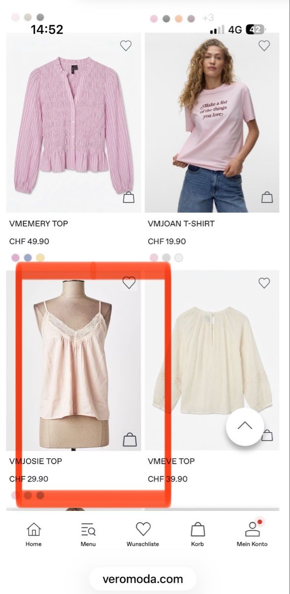Vero Moda Top: Petit top d'été taille S/M Vero Moda  – Nuovo (secondo la descrizione) da Aigle venduto da sow_m7gm 8