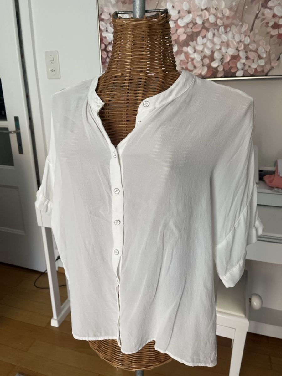 Nile Blusen: Bluse Nile, weiss, S – Gebraucht aus Solothurn von Bobesch08 1